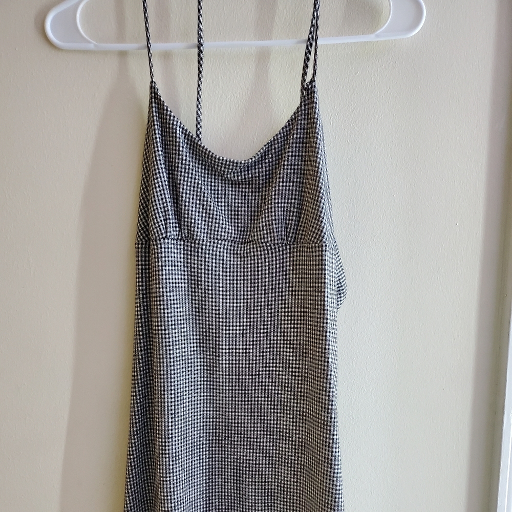 Cute plaid pattern dress